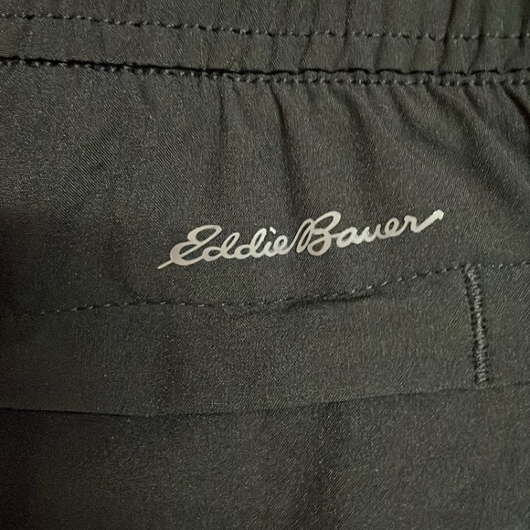 Eddie Bauer size Medium Black Stretchy Lightweight Straight Leg Athletic Pants - Picture 6 of 10
